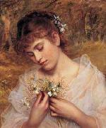 Sophie Gengembre Anderson Love In a Mist oil